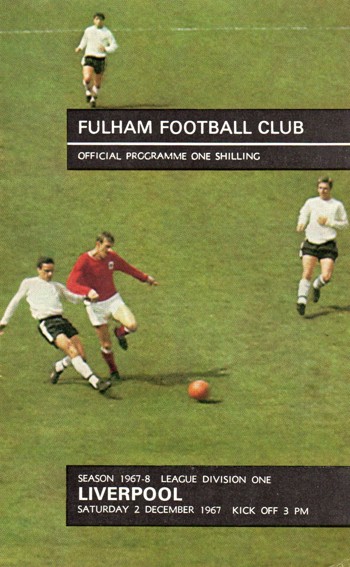 Match programme